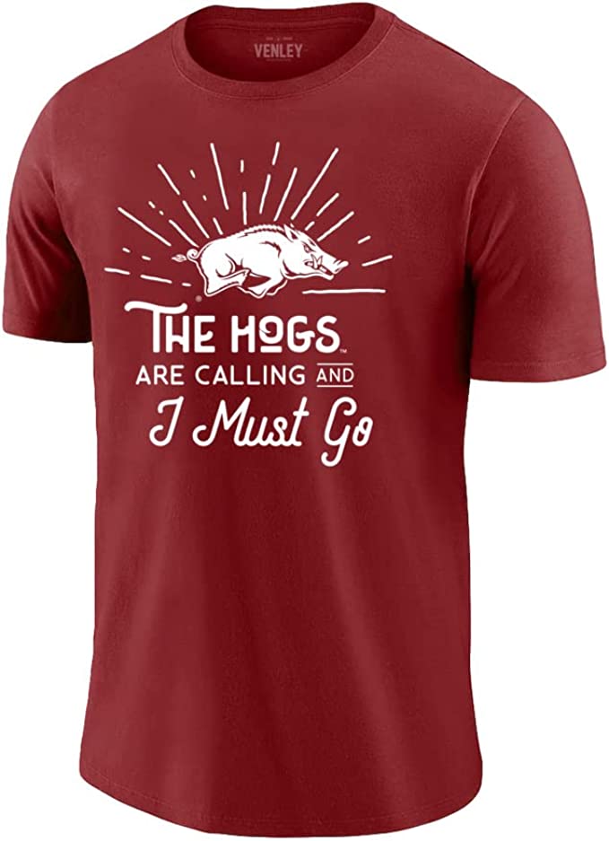 Arkansas Razorbacks T-Shirt - The Hogs Are Calling And Must Go