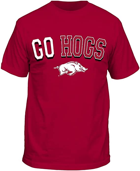 Arkansas Razorbacks T-Shirt - Go Hogs - Short Sleeve Tee