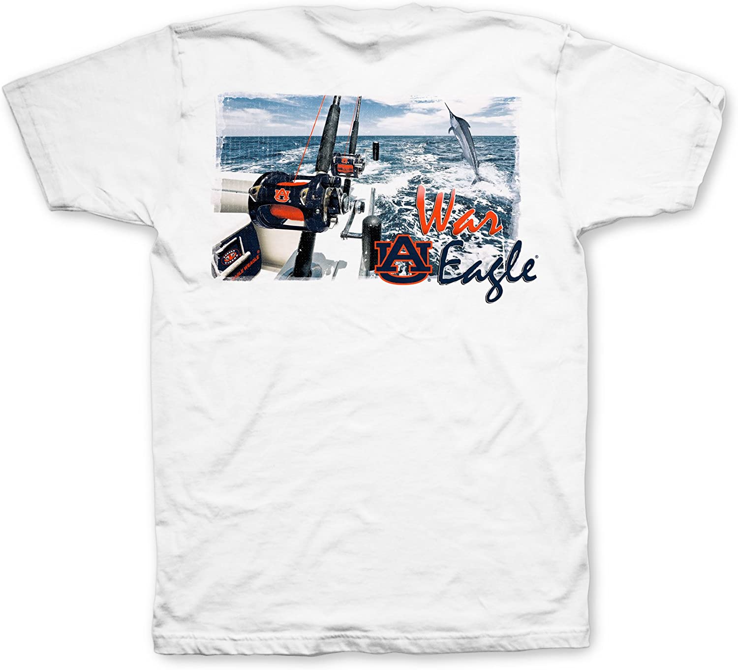 Auburn Tigers T-Shirt - Deep Sea Life Fishing