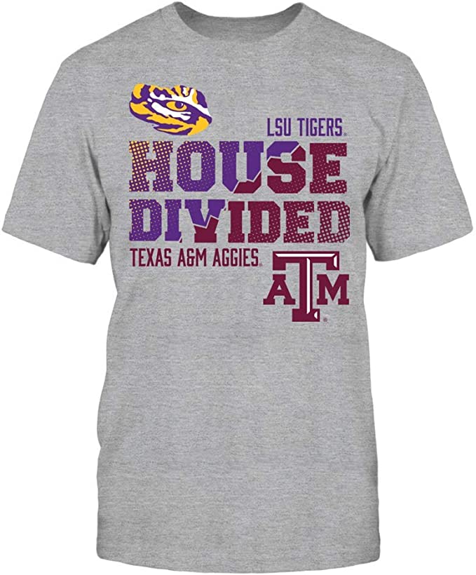 LSU Tigers T-Shirt - House Divided vs Texas A&M