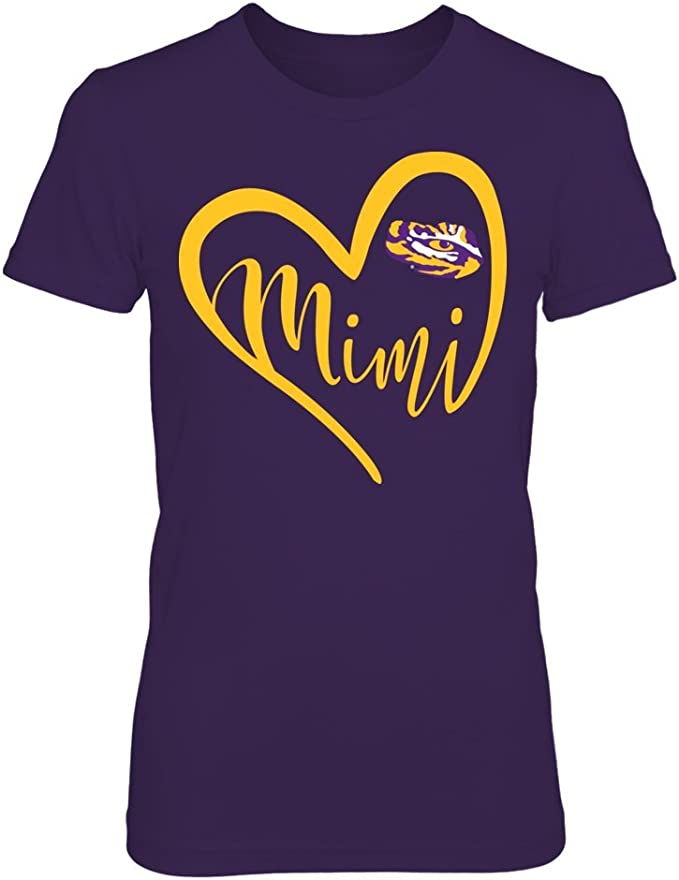 LSU Tigers T-Shirt - Mimi Grandmother Tee