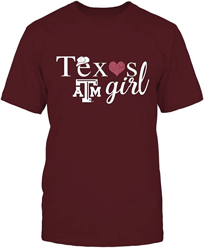 Texas A&M Aggies T-Shirt - Texas Girl Cowboy Love Tee